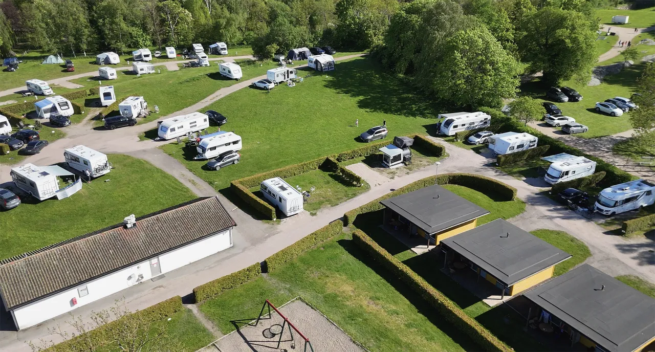Bobil og campingplass